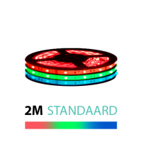 2M - LED Strip Set 5050 - STANDAARD - IP20 - RGB 12V