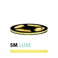 5M - LED Strip Set 3528 - LUXE - IP20 - EXTRA WARM WIT 12V